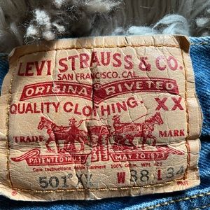 Levi Strauss Vintage 501 Buttonflys